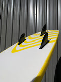 8'0" Liquid Shredder EZ-Slider - Yellow